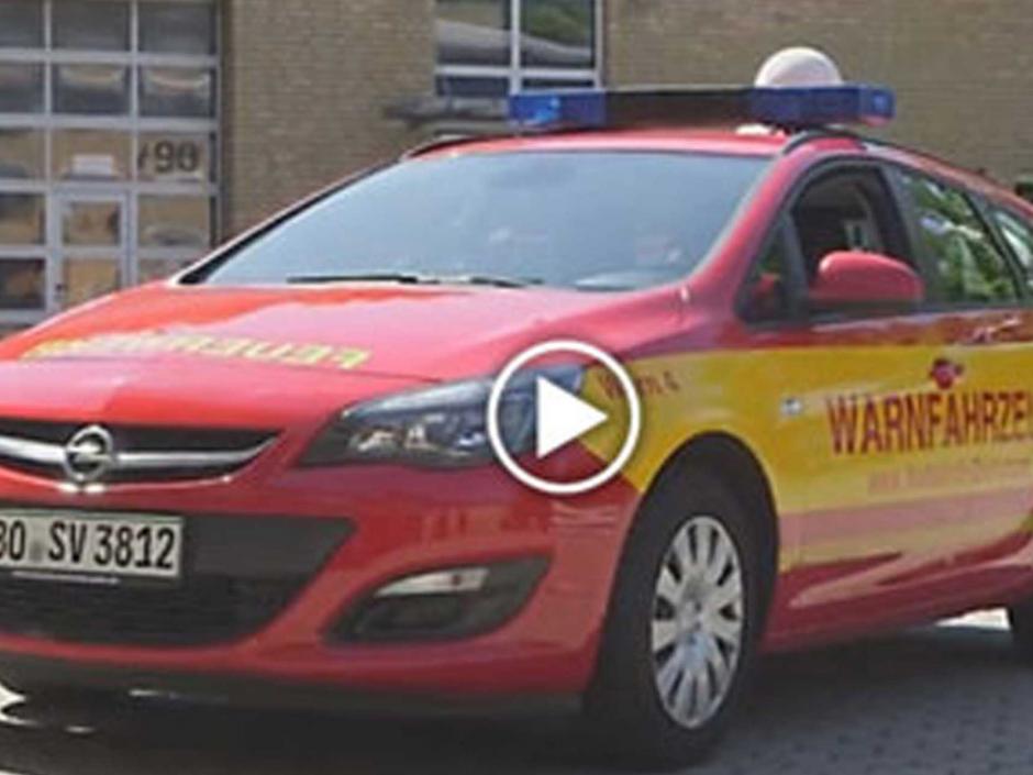 Die Feuerwehr Bochum nutzt die mobile Sirene Mobela 