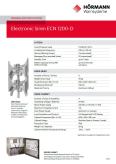 Electronic siren ECN-1200 D data sheet specifications